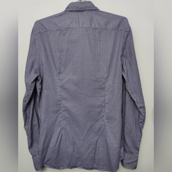 Glanshirt high end stylish button down shirt blue size 40 - Picture 5 of 5